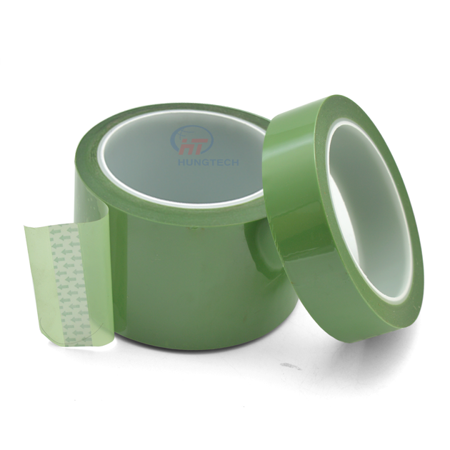 Băng dính PET chịu nhiệt màu xanh lá mạ - D17010