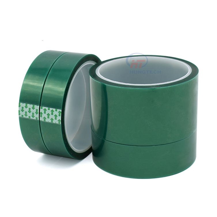 Băng dính PET chịu nhiệt màu xanh lá cây - D24110