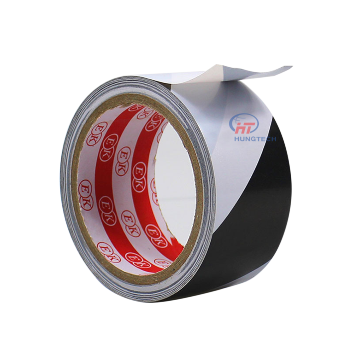 Băng dính cảnh báo màu đen trắng - D11010