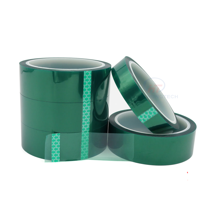 Băng dính PET chịu nhiệt màu xanh lá cây - D24059