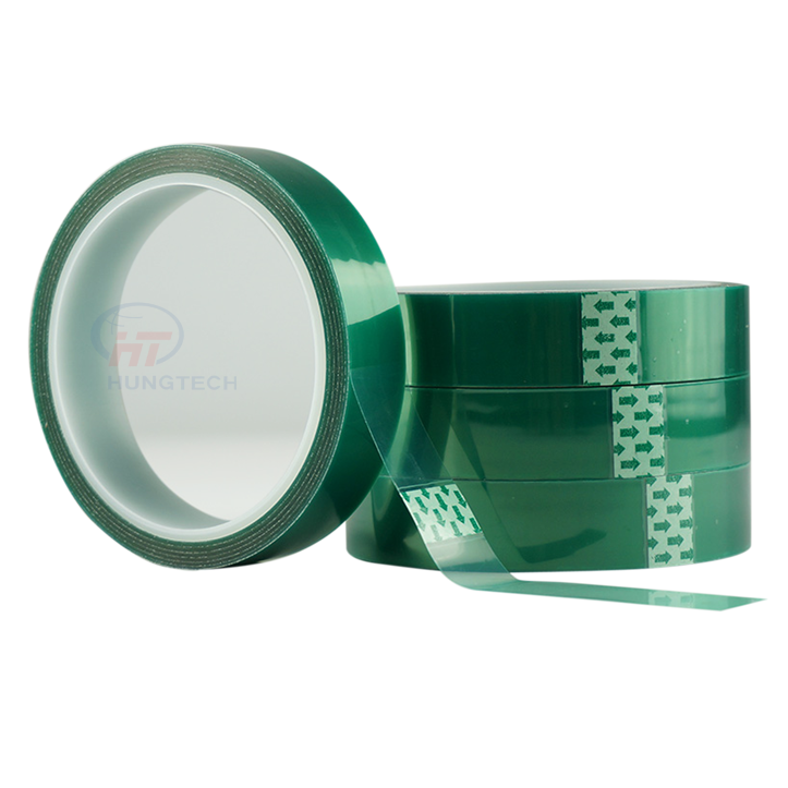 Băng dính PET chịu nhiệt màu xanh lá cây - D24060